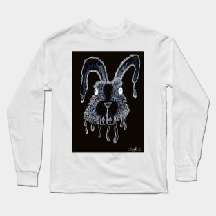 Lucky Rabbits Head i Long Sleeve T-Shirt